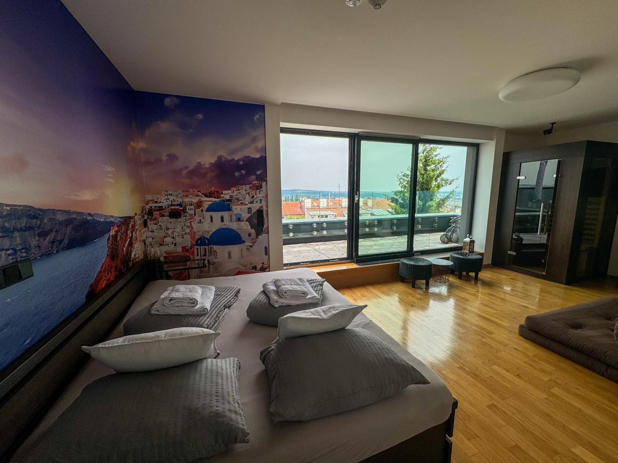 Apartman Se Saunou A Terasou S Vyhledem Na Brno Eksteriør billede